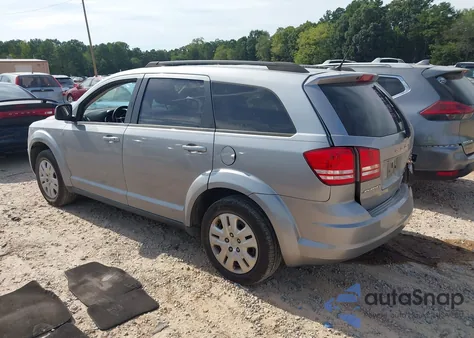 2018 Dodge Journey Se из США, поврежденный, VIN 3C4PDCAB9JT195802